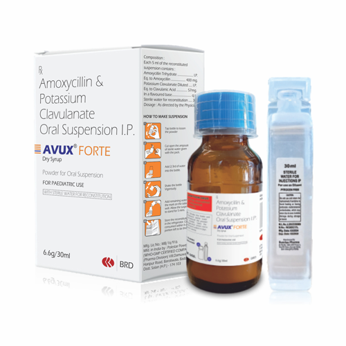 AVUX FORTE Dry Syrup