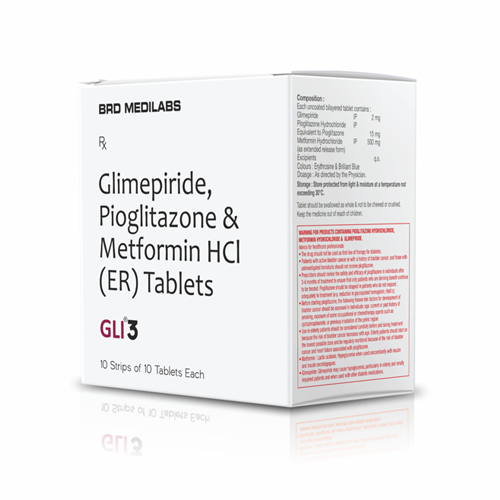 GLI 3 Tablets (Bilayer)