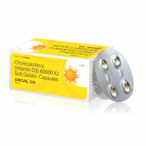 ORCAL D3 Softgel Capsules