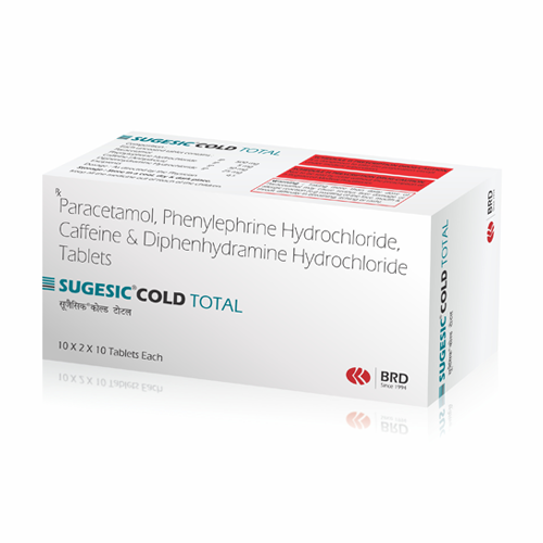SUGESIC COLD TOTAL Tablets